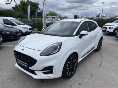 Voir le détail de l'offre de cette FORD Puma 1.0 EcoBoost 125ch mHEV ST-Line X de 2021 en vente à partir de 207.42 €  / mois