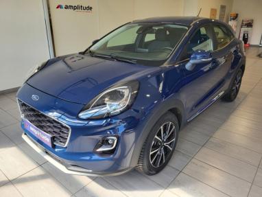 Voir le détail de l'offre de cette FORD Puma 1.0 EcoBoost 125ch mHEV Titanium 6cv de 2021 en vente à partir de 177.43 €  / mois