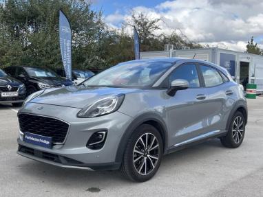 Voir le détail de l'offre de cette FORD Puma 1.0 EcoBoost 125ch mHEV Titanium 6cv de 2020 en vente à partir de 202.98 €  / mois