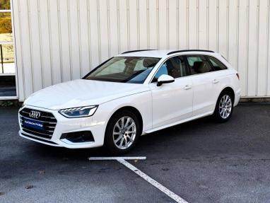 Voir le détail de l'offre de cette AUDI A4 Avant 35 TFSI 150ch Business line S tronic 7 de 2020 en vente à partir de 304.28 €  / mois