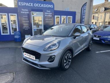 Voir le détail de l'offre de cette FORD Puma 1.0 Flexifuel 125ch S&S mHEV Titanium de 2024 en vente à partir de 234.18 €  / mois