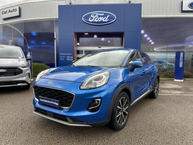 Voir le détail de l'offre de cette FORD Puma 1.0 EcoBoost 125ch mHEV Titanium 6cv de 2021 en vente à partir de 196.83 €  / mois