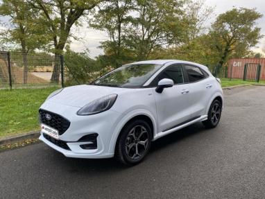 Voir le détail de l'offre de cette FORD Puma 1.0 EcoBoost Hybrid 125ch ST Line S&S Powershift de 2024 en vente à partir de 256.66 €  / mois