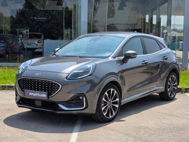 Voir le détail de l'offre de cette FORD Puma 1.0 EcoBoost 125ch mHEV ST-Line Vignale 6cv de 2021 en vente à partir de 206.9 €  / mois