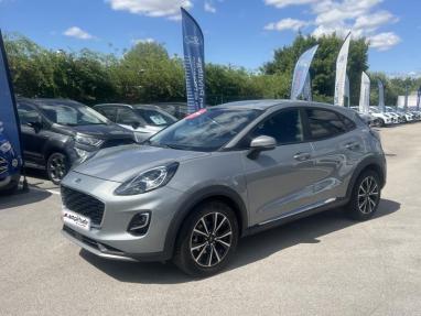 Voir le détail de l'offre de cette FORD Puma 1.0 EcoBoost 125ch S&S mHEV Titanium Design 2 Powershift de 2022 en vente à partir de 222.12 €  / mois