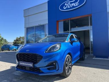 Voir le détail de l'offre de cette FORD Puma 1.0 Flexifuel 125ch S&S mHEV ST-Line de 2023 en vente à partir de 224.43 €  / mois