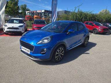 Voir le détail de l'offre de cette FORD Puma 1.0 EcoBoost 125ch mHEV Titanium 6cv de 2021 en vente à partir de 223.55 €  / mois