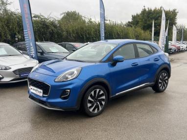 Voir le détail de l'offre de cette FORD Puma 1.0 Flexifuel 125ch S&S mHEV Titanium Business de 2024 en vente à partir de 228.76 €  / mois