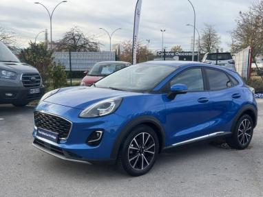 Voir le détail de l'offre de cette FORD Puma 1.0 EcoBoost 125ch mHEV Titanium 6cv de 2020 en vente à partir de 231.22 €  / mois